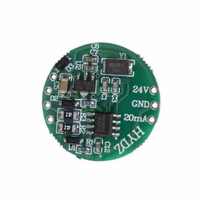 极速新品小型模拟量数据采集模块4w20mA 010V输入转rsP485通讯转