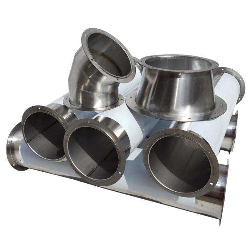 极速适用于不锈钢焊接风管u工业除尘排烟通风管道镀锌铁皮满焊烟