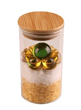 极速安忍水摆件i床头朝西厕所卫生间西北角摆件卧室客厅粗盐五黄