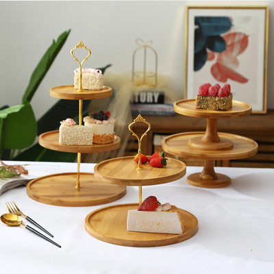 极速.Birthday djessert table cake stand dessert tray fruit t