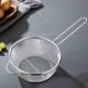 .不锈钢漏勺单柄雪平锅网篮家用油炸网筛捞面笊篱漏勺沥水过滤