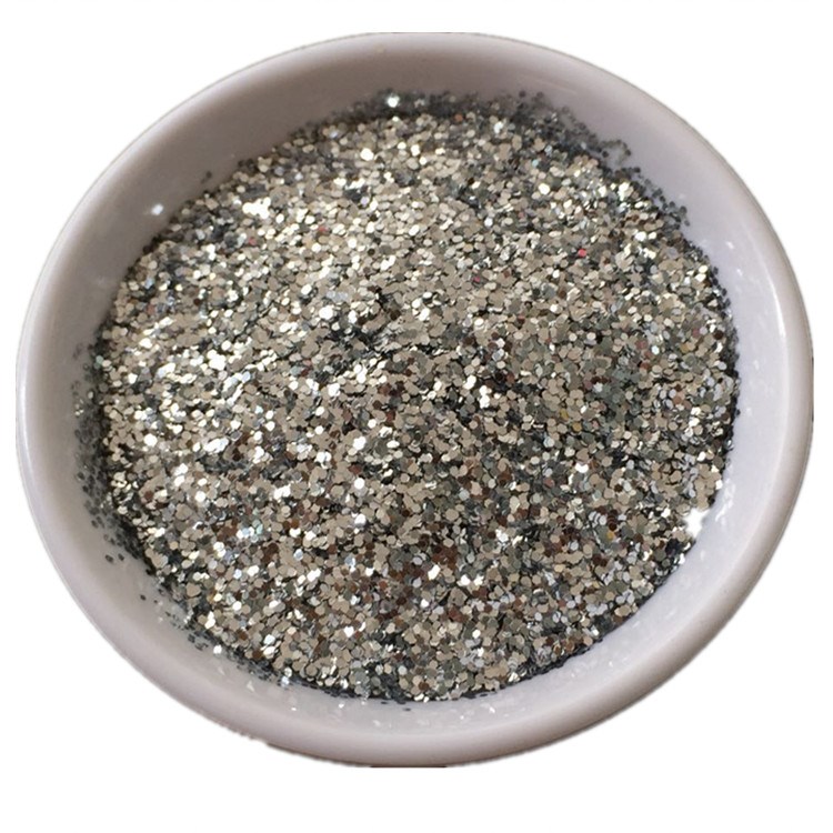 耐高温金葱粉亮片闪光片美缝金片银片硅藻泥金粉银粉圣诞树装饰