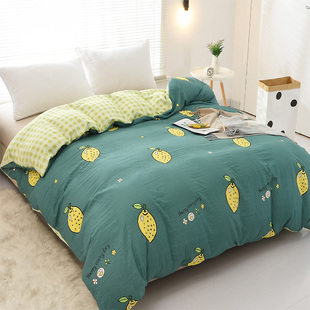 纯棉被套单件双人150x200x230被罩单人学生宿舍1.5m1.8x2.0米被单