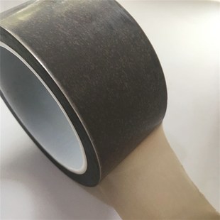 PTFE薄膜铁氟龙胶带耐高温绝缘表面光滑防粘50MM*0.08mm*10米