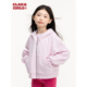 claragirls｜女童卫衣外套2026年春恒温女童宽松短款 连帽运动上衣