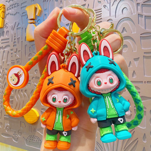 手机链挂饰创意ins龅牙仔网红钥匙扣小礼品可爱书包挂件饰品公仔