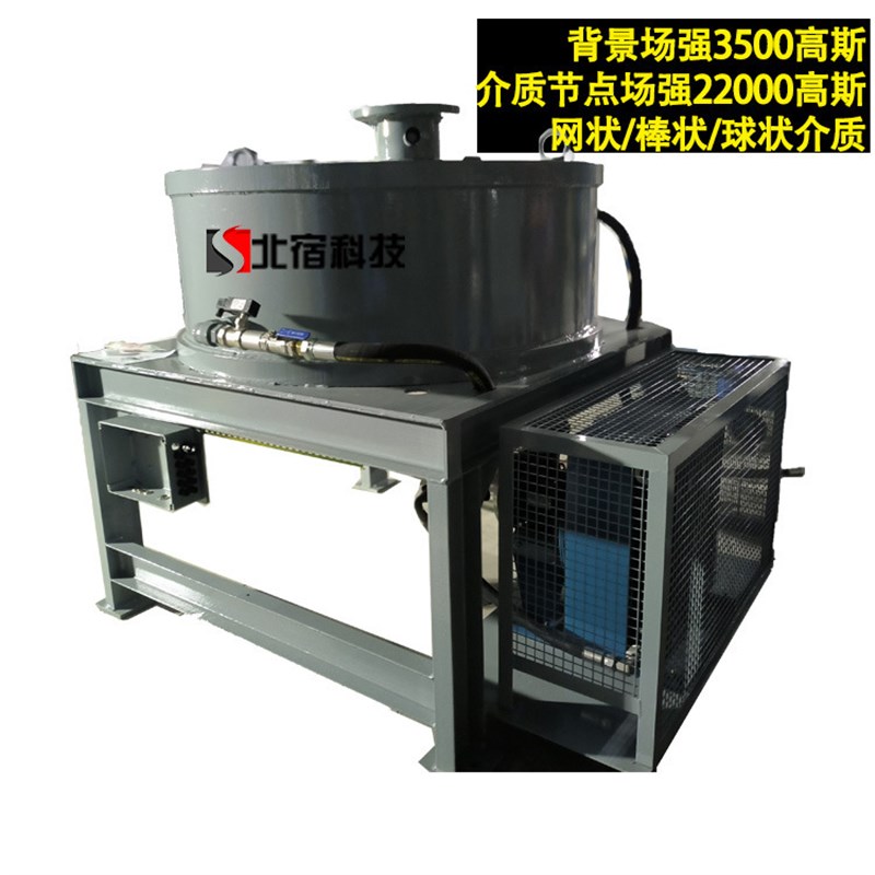 电池材料浆料除铁器管道自卸式自动过滤湿式磁选自清洗电磁过滤机