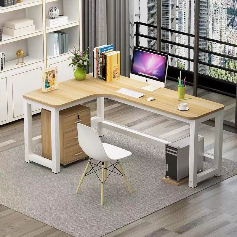 转角书桌电脑桌墙角拐角办公桌 L型写字书桌子简约电脑台式桌家用