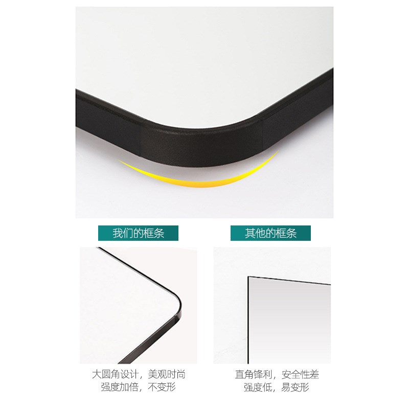 门后镜子贴墙自粘穿衣镜家用挂门挂墙粘墙壁挂粘贴挂式全身试衣镜