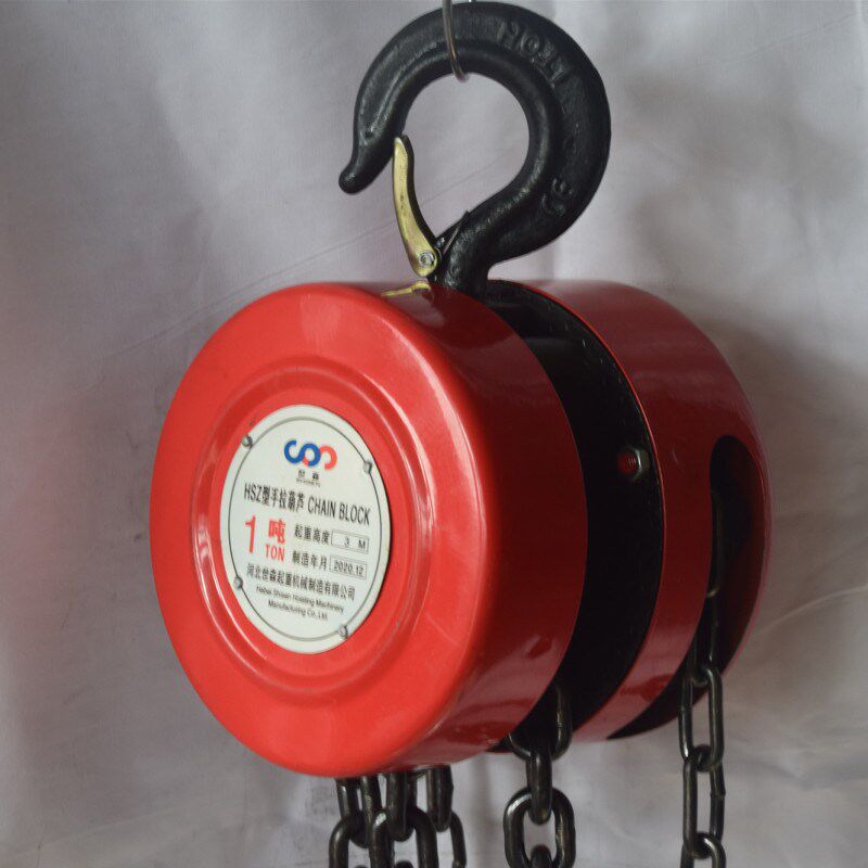 1吨手拉葫芦3M5M6M9M可定做非标出口代加工