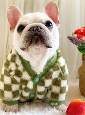 快速发货法斗巴哥衣服秋冬款宠物狗狗衣服保暖绒S衣恶霸衣服小型