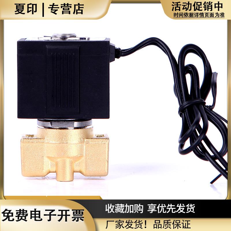 2分微型电磁阀水阀气阀油阀V2A102-032分AC220VDC24V质保