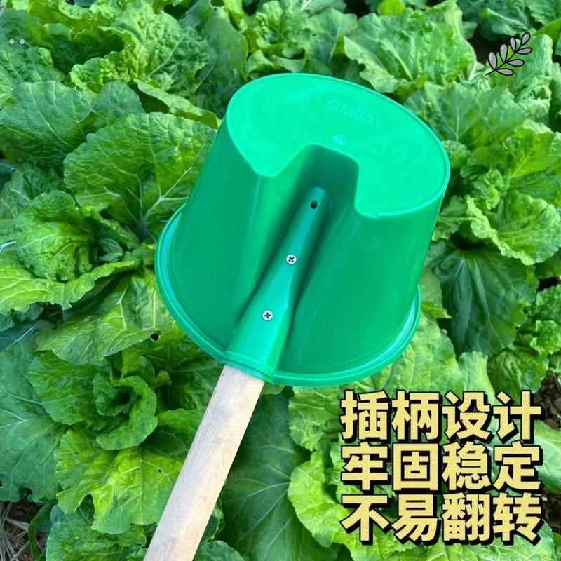 浇水灌溉熟胶加厚牛筋水舀子粪瓢长柄水瓢特大号化粪池勺子农用