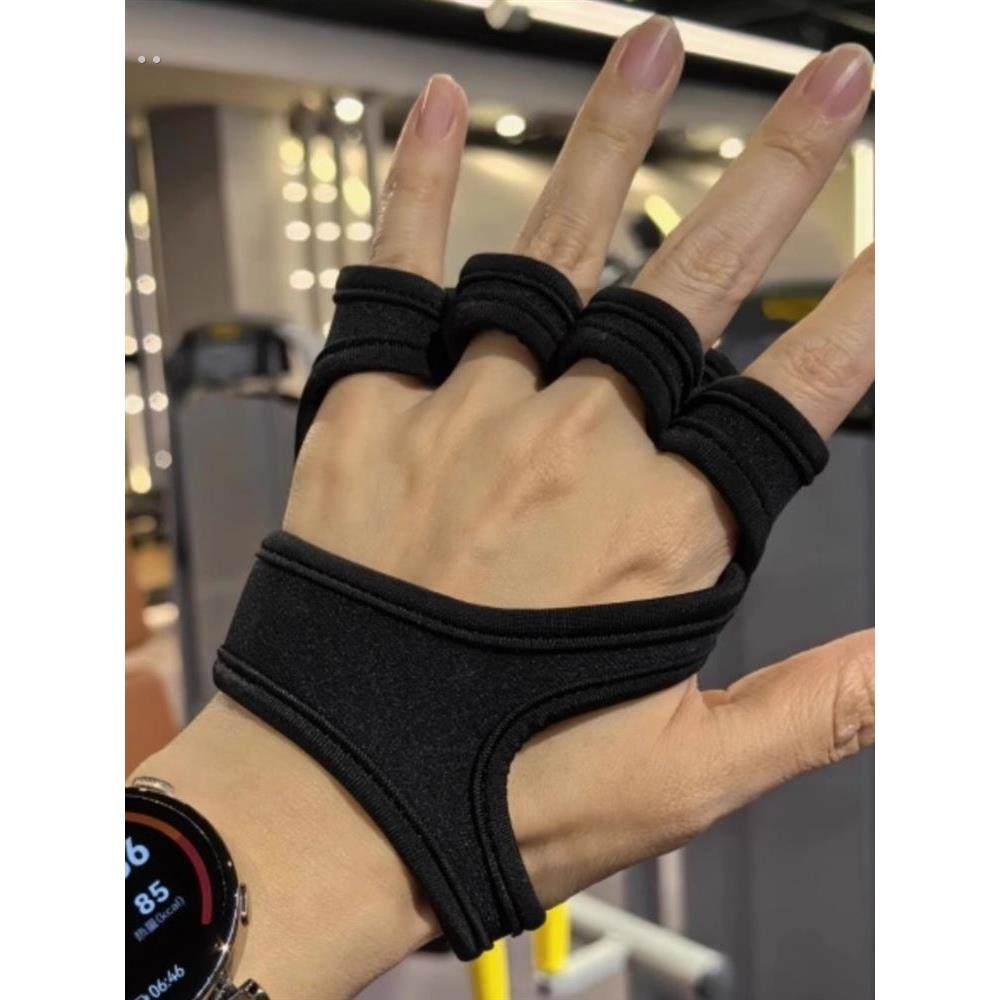 健身防滑透气撸铁单杠训练器械力量骑行运动男女半指护掌手套