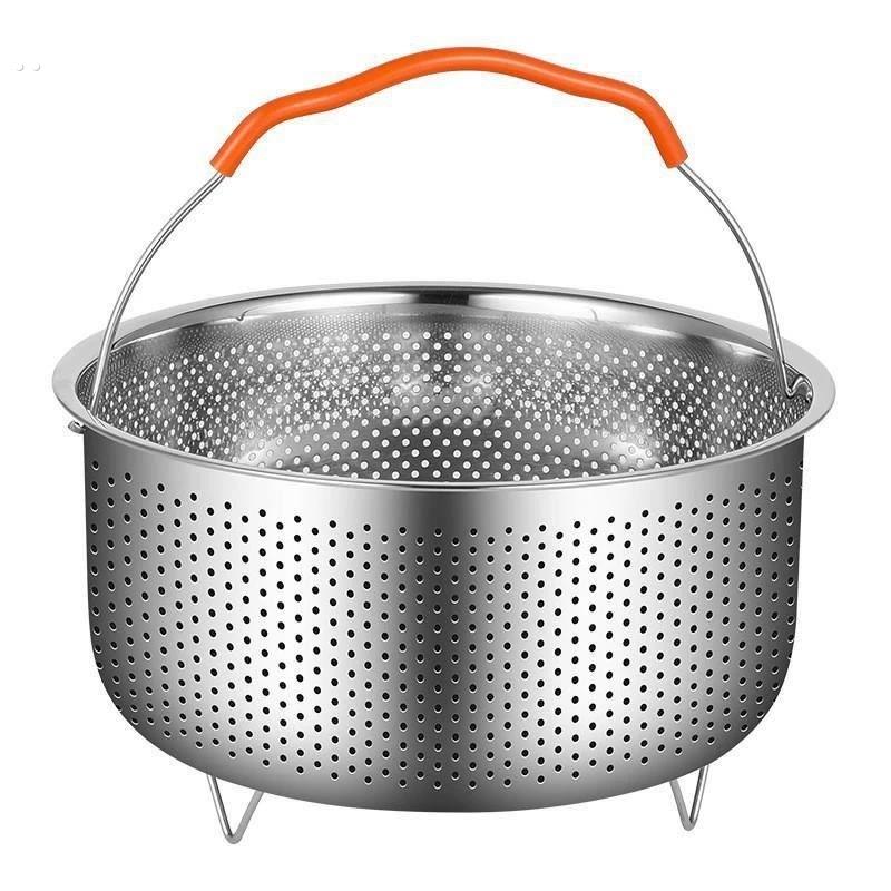 钢米316不锈钢沥米饭蒸饭器蒸米饭神器电饭煲蒸笼分离器