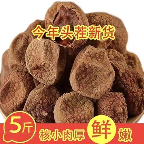 新货25年特产福建桂味荔枝干5斤核小肉厚清甜正宗老树整箱 1g