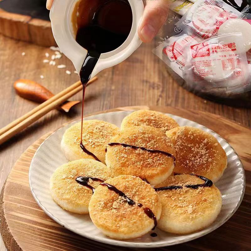 红糖糍粑农家自制高粱玉米纯糯米糍粑麻糍熟糍年糕耙粘糕手工粗粮