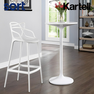 sort意大利Kartell大师椅吧凳吧椅北欧现代简约设计MASTERS STOOL