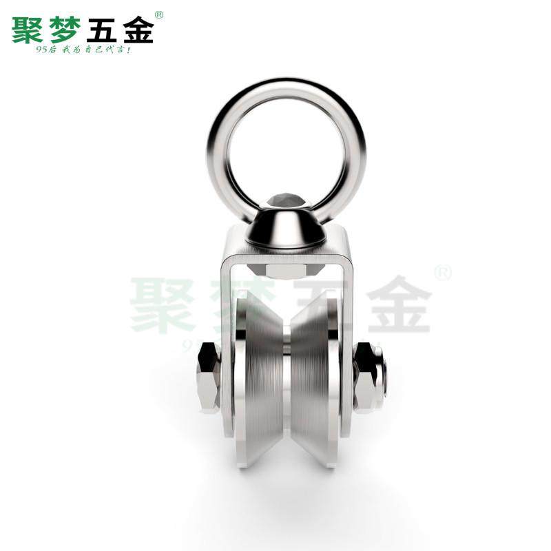 新品304不锈钢滑轮吊环钢丝绳定滑轮型V型方管轨道轮型起重移门,农机/农具/农膜,播种栽苗器/地膜机,淘宝优惠券,粉丝福利购,淘宝优惠卷