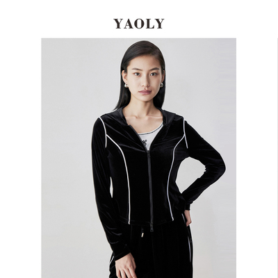 连帽短外套YAOLY/姚领休闲