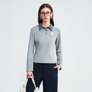 姚领YAOLY灰色上衣830M41583