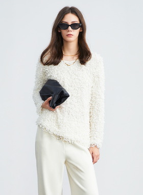 姚领YAOLY白色上衣830M41201