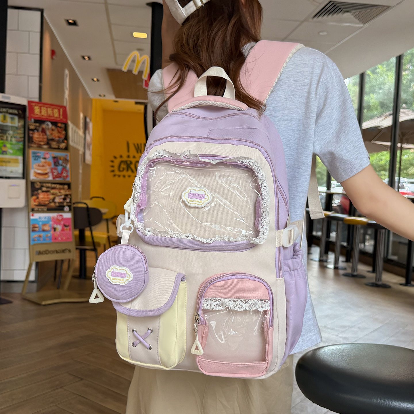 小学生书包初高中女生2026新款图片