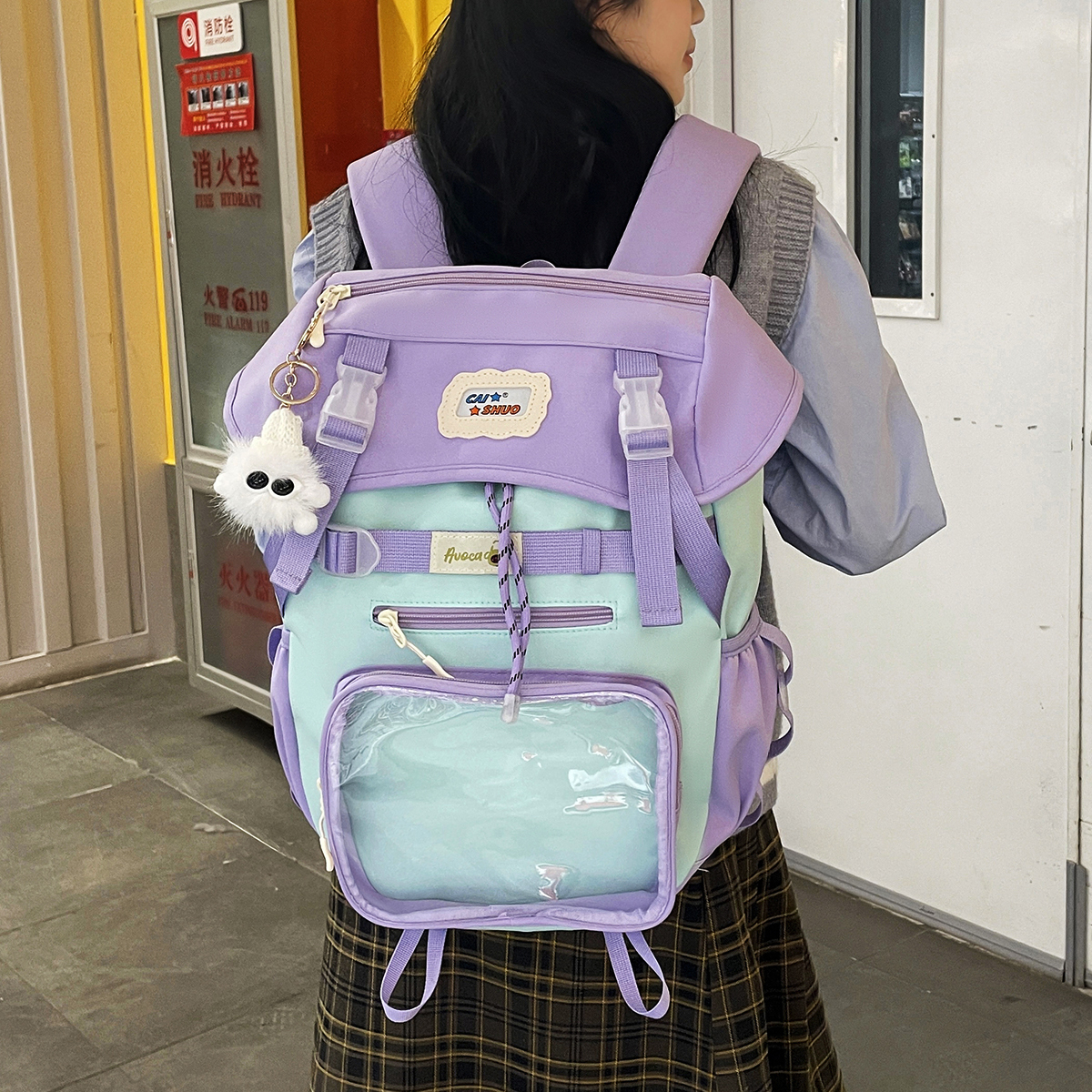 学生书包小食量百搭背包