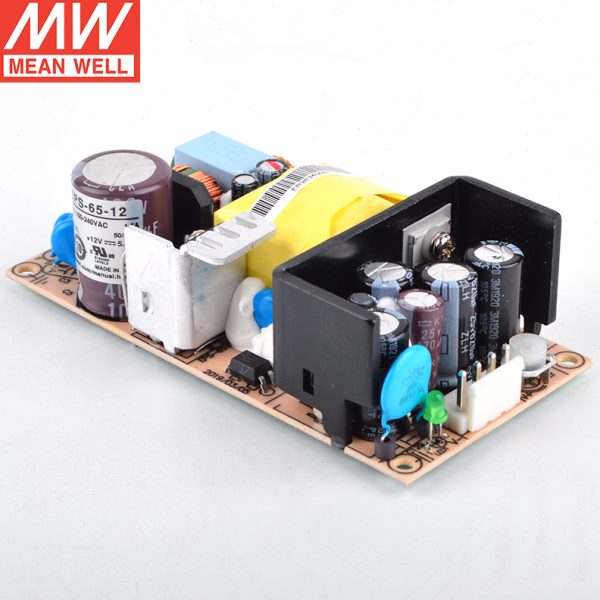 EPS-65-12明纬开关电源65W 12v5.42a电源板开关面板带led指示灯