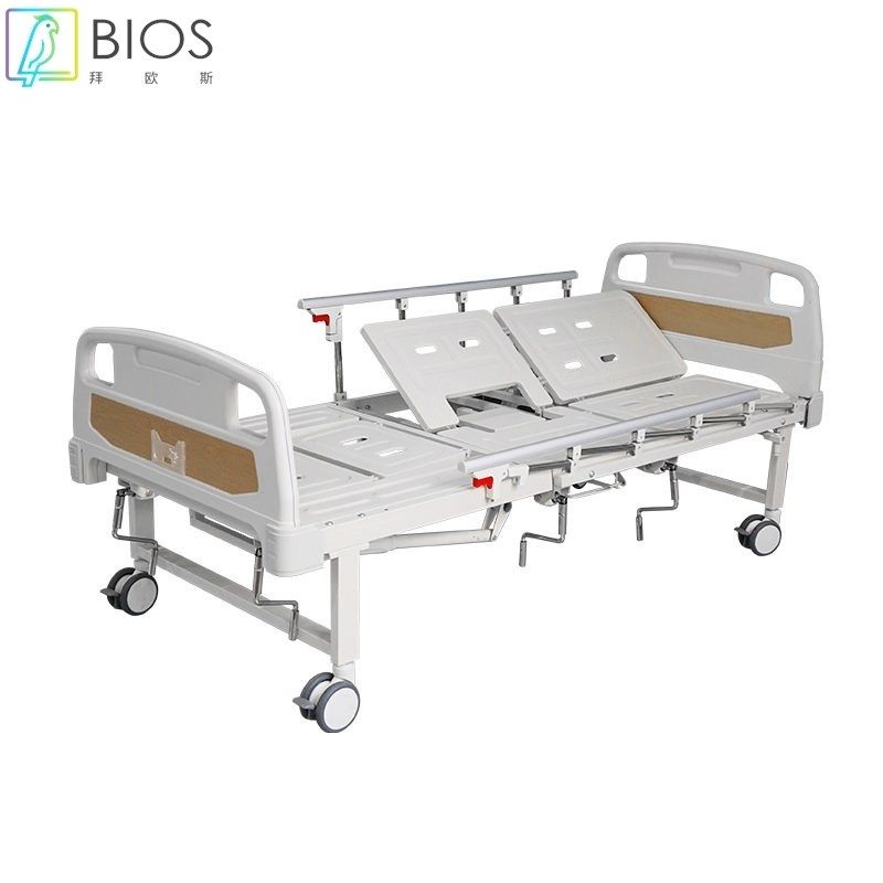 手动家用医院病床 老人护理 自动辅助便盆孔N 手动护理床 支持定