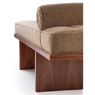 北欧沙发床中古实木床尾凳小户型日间午休床卧室两U用单人一件起