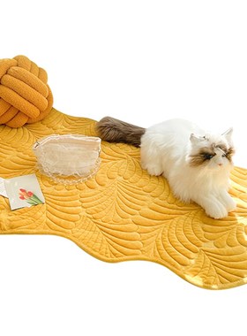 M.life Tsuki 北欧卧室ins飘E窗垫秋冬绒面窗台垫坐垫阳台防滑盖