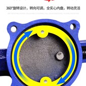 极速木工a大台钳重型台虎钳夹持工业级平口钳家用虎钳工作台多功