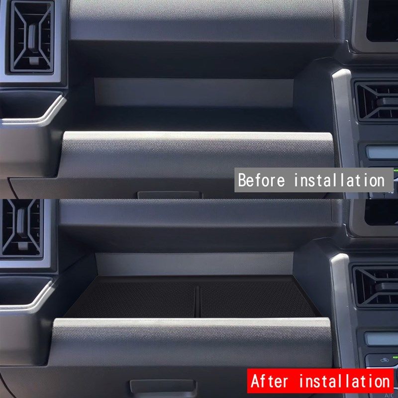 适用24大发DAIHATqSU TAFT副驾驶托盘硅胶防滑垫内饰改装储物