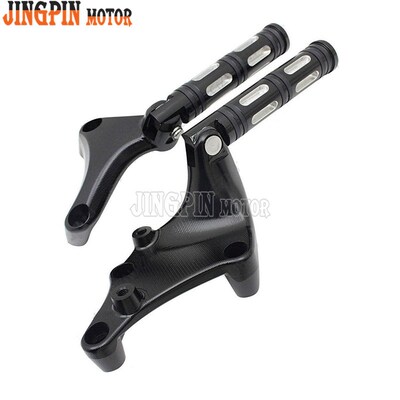 适用于哈雷XL883j XL1200 X4872 14-20改装后脚踏支架总成休息脚