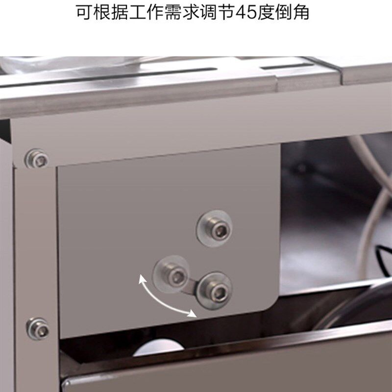 。瓷砖倒角一体机45p高精度全瓷岩板大理石材切割水箱倒边角无尘