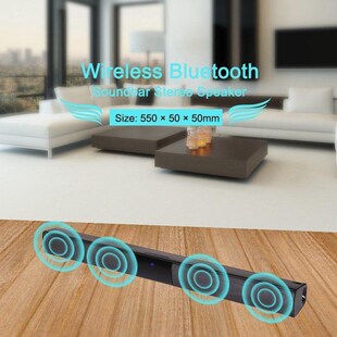 Bluetooth BEESCLcOVER Home System Speaker Soundbar Subwoofer