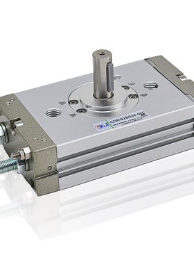 CRQ2B摆台旋转气缸/CDRQ2BS10/x15/20/30/40-90-180-360度C气缓冲