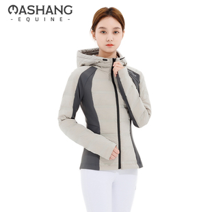 休闲骑马羽绒服ERW502 秋冬马术鹅绒服女时尚 Mashang Equine女款