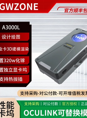 A3000L专业卡3D建模渲染设计绘图 雷电显卡坞