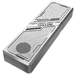 80G双芯主动散热移动硬盘盒 9480 SGWZONE 雷电5