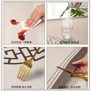 新中式风格老式四方桌子桌垫座布餐桌八仙桌桌面保护垫正方形桌布