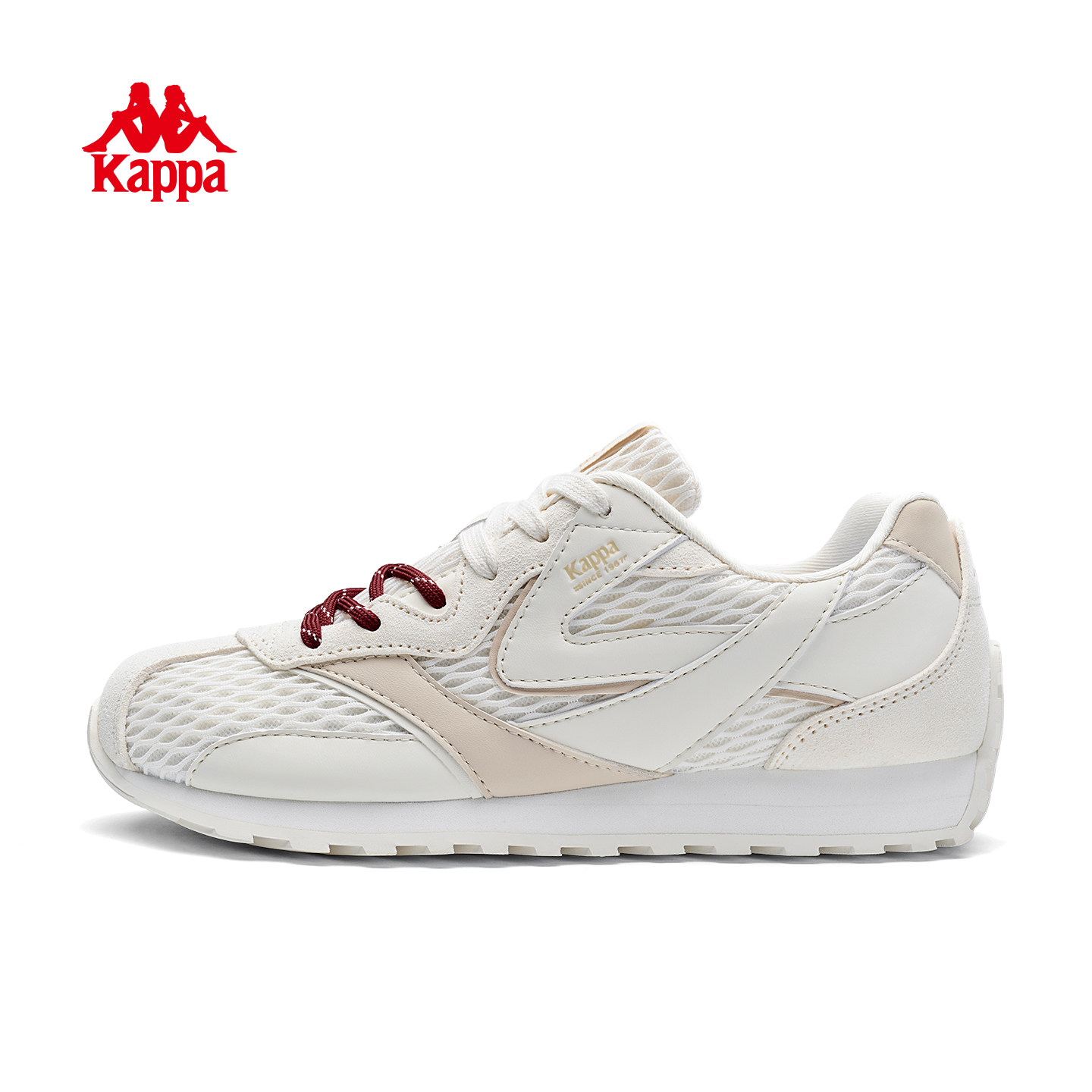 Kappa女鞋超火运动鞋女款2026春季新款今年流行休闲板鞋德训鞋子