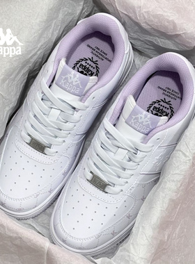 Kappa女鞋小白鞋女款2025秋冬新款厚底百搭板鞋休闲软底运动鞋子