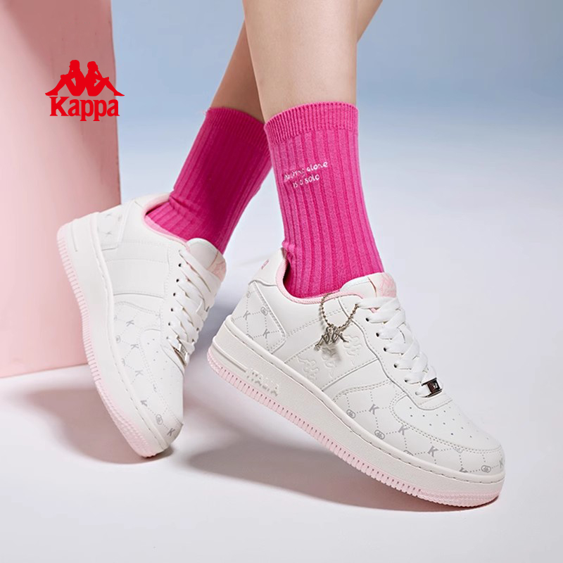 Kappa女鞋小白鞋厚底板鞋