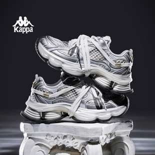 运动鞋 厚底百搭休闲鞋 女款 巨好看老爹鞋 子 2025秋冬新款 Kappa女鞋