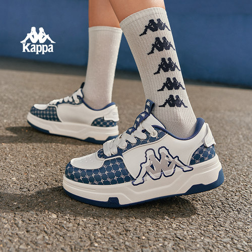 Kappa百搭厚底增高板鞋男女款