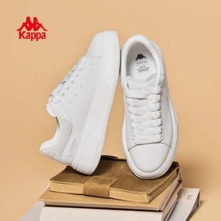 2025秋冬新款 女款 学生板鞋 休闲鞋 子男 Kappa女鞋 运动鞋 厚底小白鞋