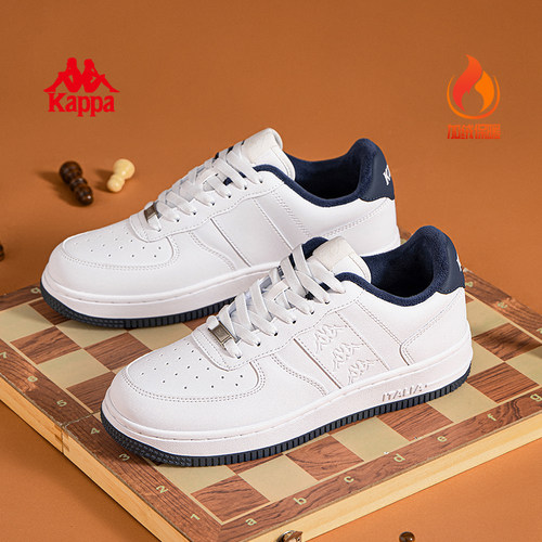 Kappa秋冬加绒保暖板鞋