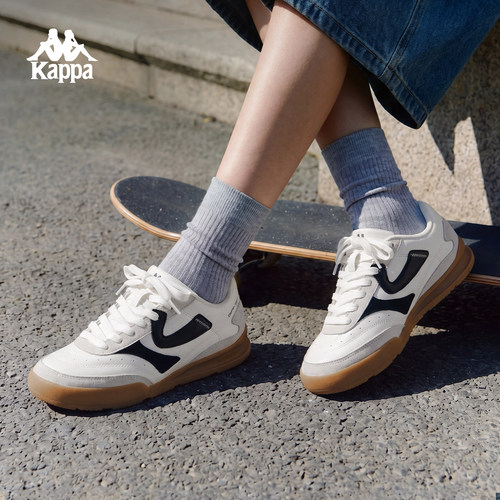 kappa百搭复古德训鞋新款